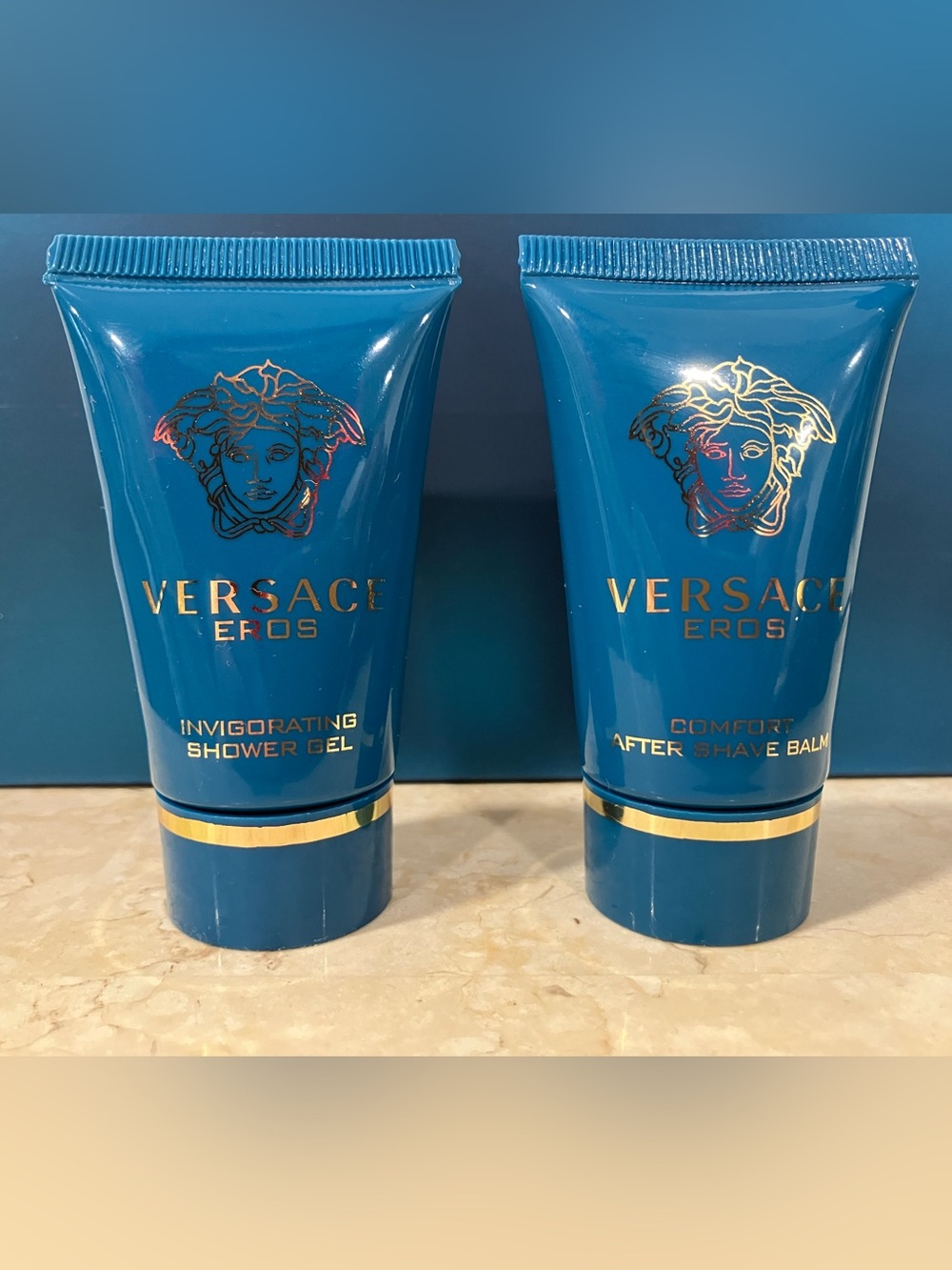 NEW VERSACE EROS SHOWER GEL & COMFORT AFTER SHAVE BALM